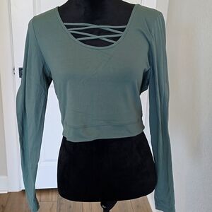 Lorna Jane Long Sleeve Activewear Top Size L